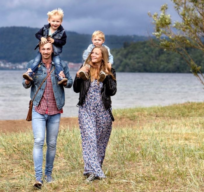 Hela familjen Windhardt