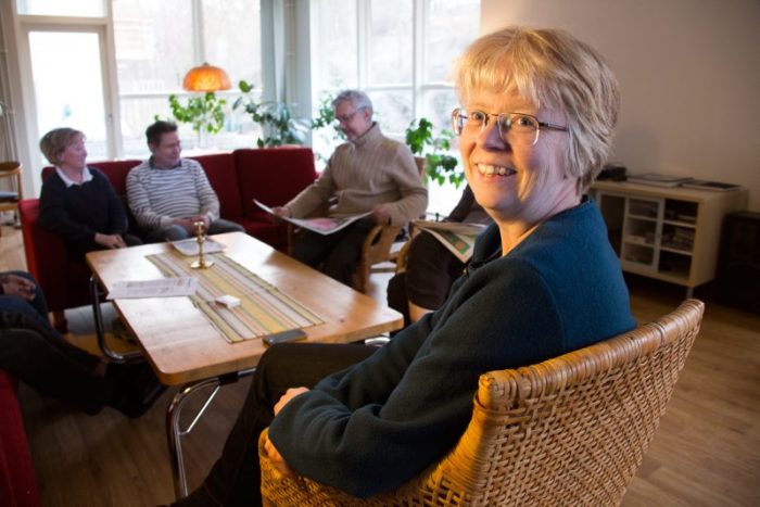 Ulrika Egerö på kollektivboendet Dunderbacken