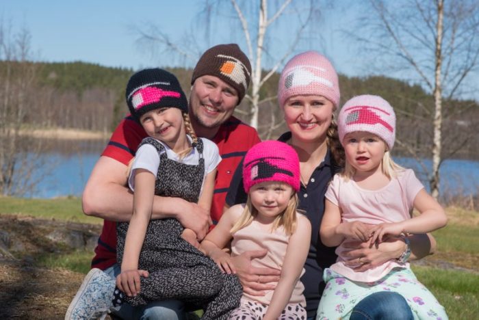 Ytbärgaren Andreas med sin familj