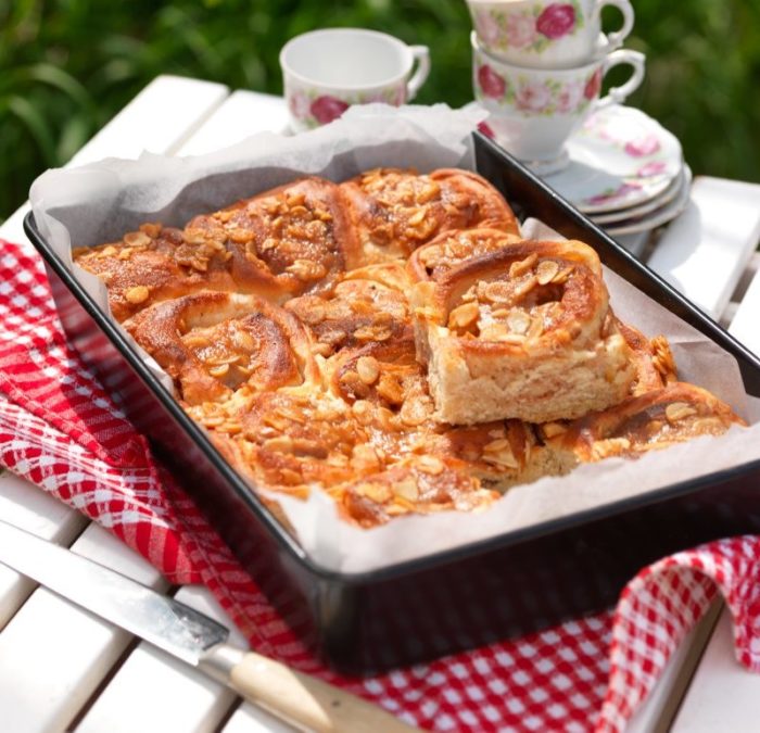 Päronbullar i långpanna