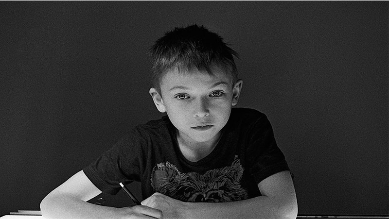 Inspirerades av Lars Lerin: Nu får Maximilian, 12, ställa ...