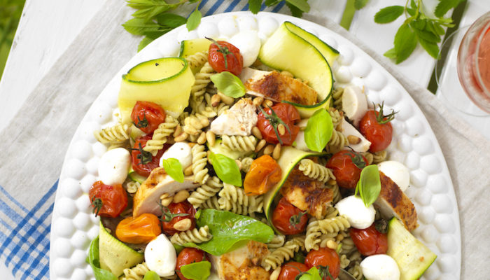 Pastasallad Med Kyckling