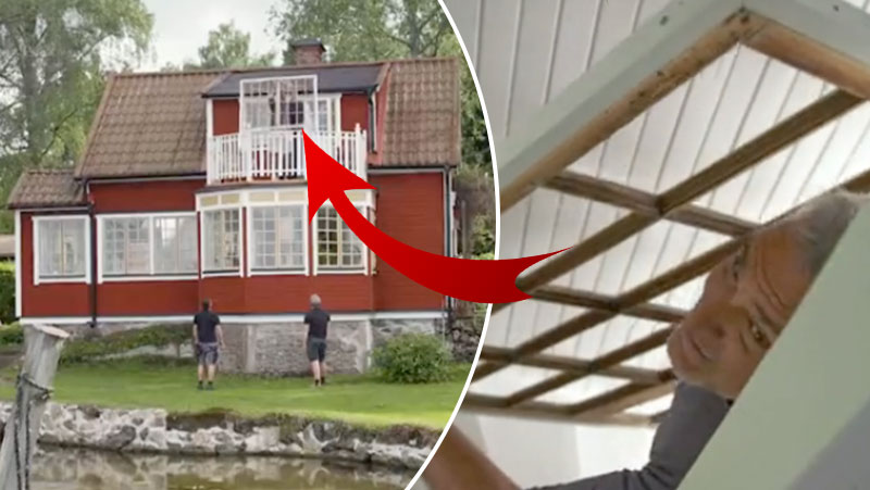 Ernst Kirchsteiger bygger sänggavel av fönsteråret Runt Ernst Kirchsteiger bygger sänggavel av fönsteråret Runt