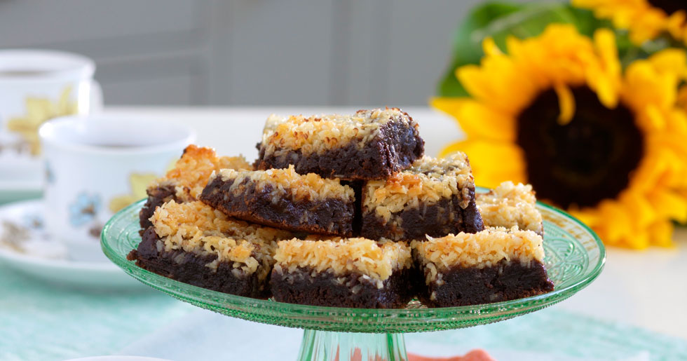chokladrutor med kokostäcke chokladrutor med kokostäcke