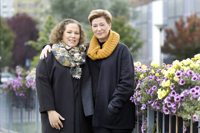 Anna-Karin Warnerud Eriksson och Maria Hammarström.