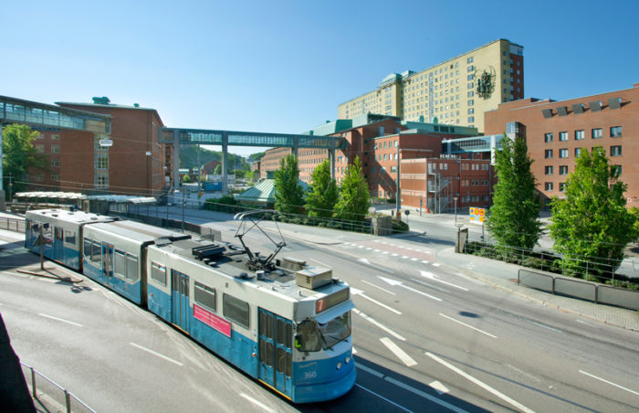Sahlgrenska Universitetssjukhuset i Göteborg.