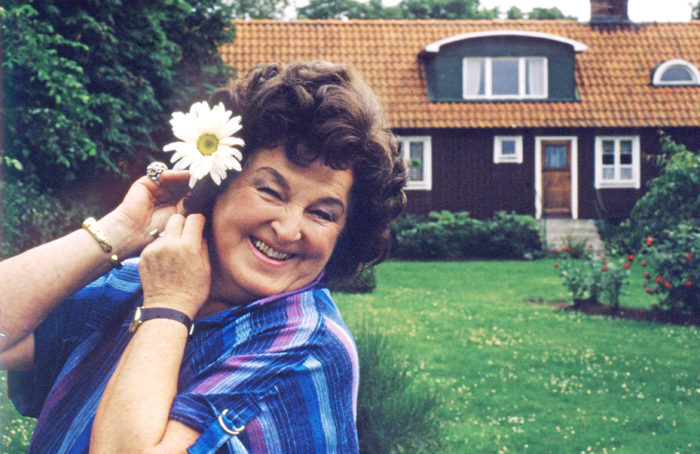 Birgit Nilsson i hemtrakten Västra Karup 1984.