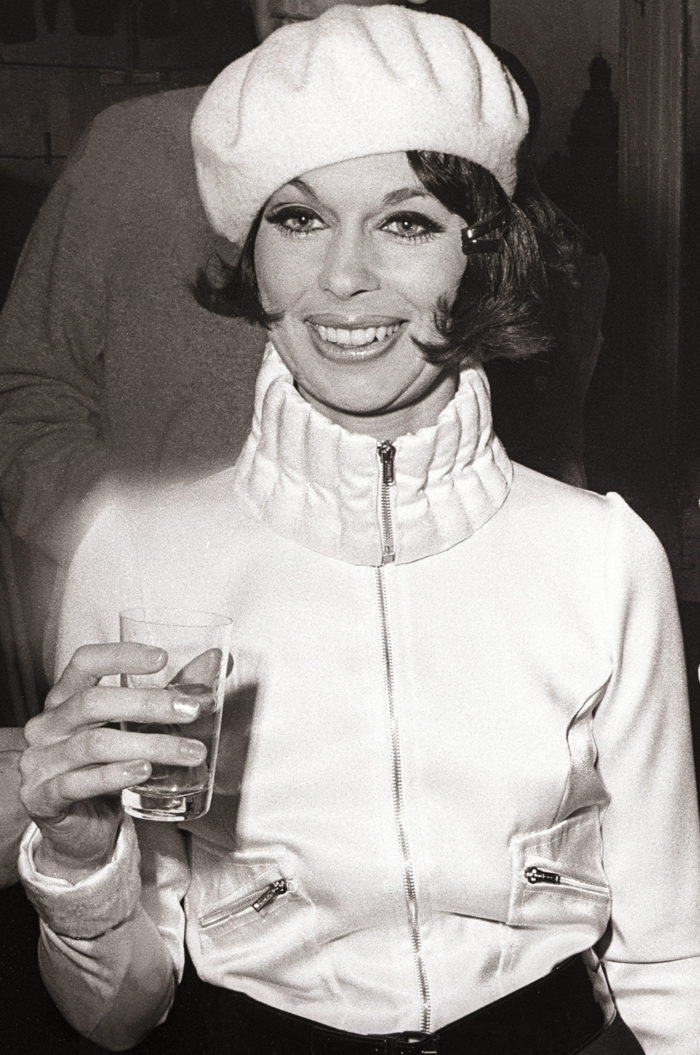 Gunilla Pontén på 60-talet.