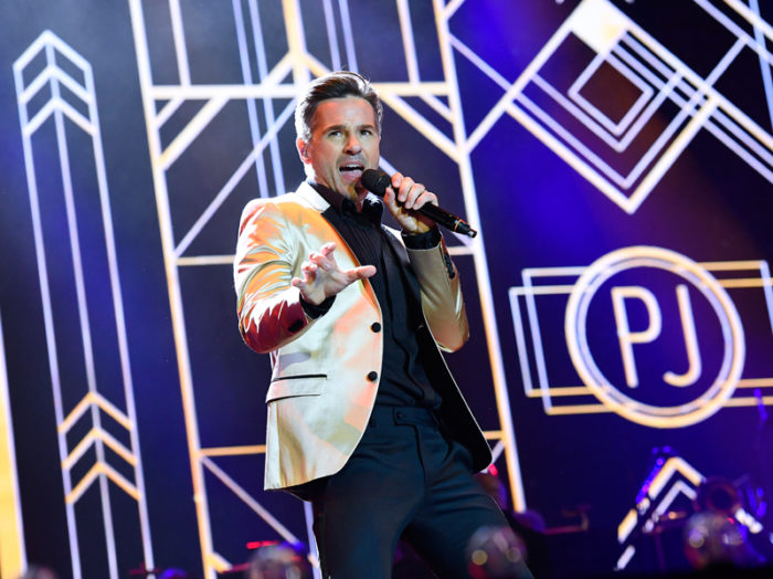 Peter Jöback i "I Love Musicals" på Ullevi i Göteborg i juni 2017.